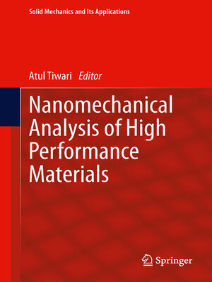 cover image of Nanomechanical Analysis of High Performance Materials